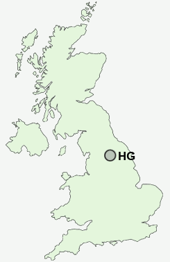 UK Postcode map