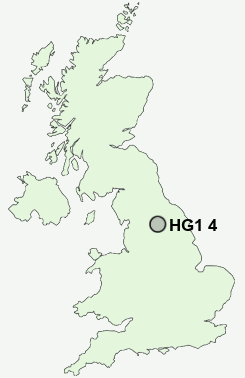 UK Postcode map