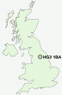 UK Postcode map