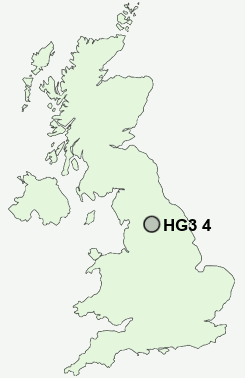 UK Postcode map