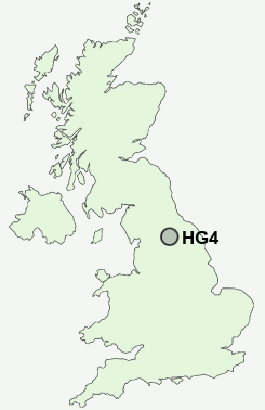 UK Postcode map