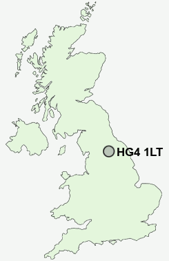 UK Postcode map