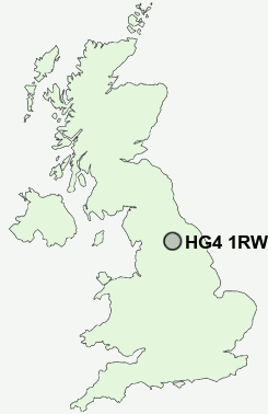 UK Postcode map