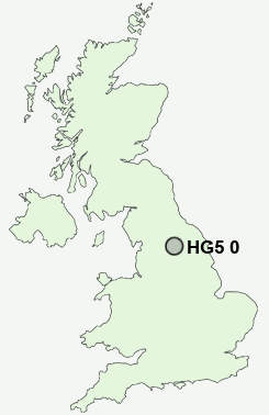 UK Postcode map