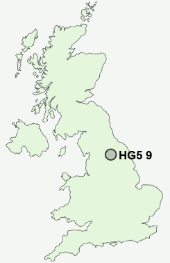 UK Postcode map