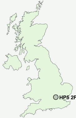 UK Postcode map