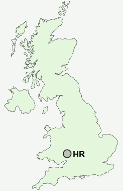 UK Postcode map