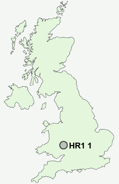 UK Postcode map