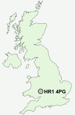 UK Postcode map