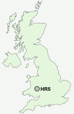 UK Postcode map