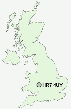 UK Postcode map