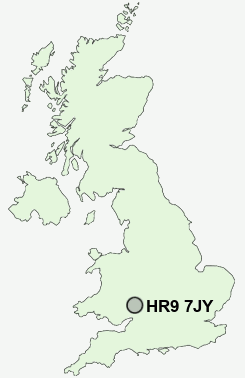 UK Postcode map