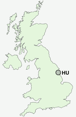 UK Postcode map