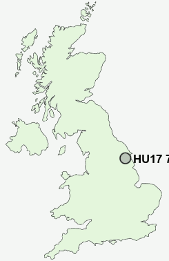 UK Postcode map