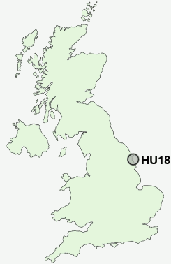 UK Postcode map