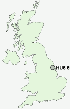 UK Postcode map