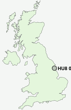 UK Postcode map