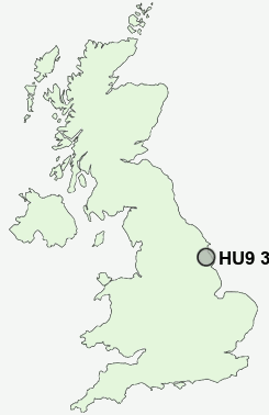 UK Postcode map