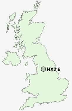 UK Postcode map