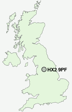 UK Postcode map