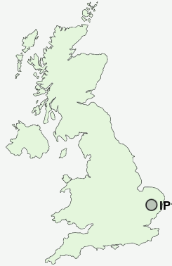 UK Postcode map