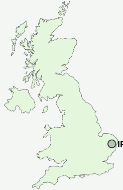 IP20 Postcode map