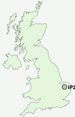 UK Postcode map