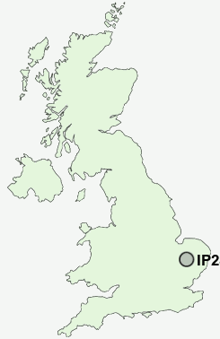 UK Postcode map