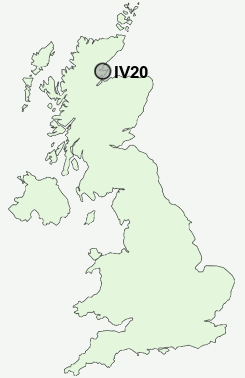 UK Postcode map