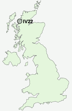 UK Postcode map