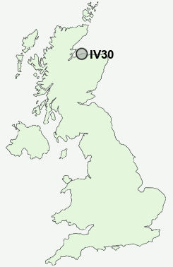 UK Postcode map