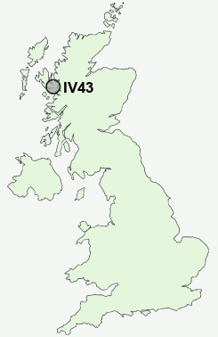 UK Postcode map