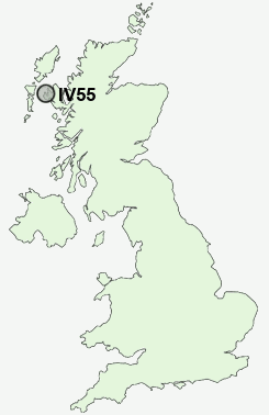 UK Postcode map