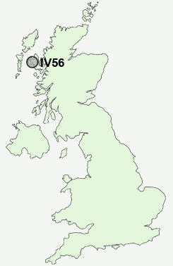 UK Postcode map