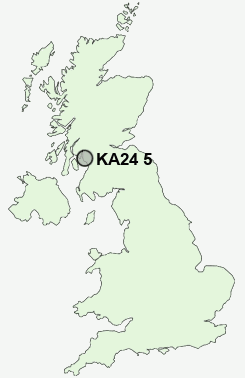 UK Postcode map