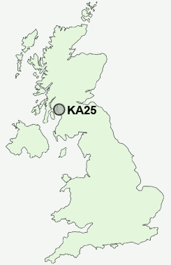 UK Postcode map