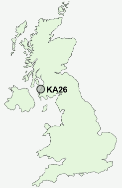 UK Postcode map