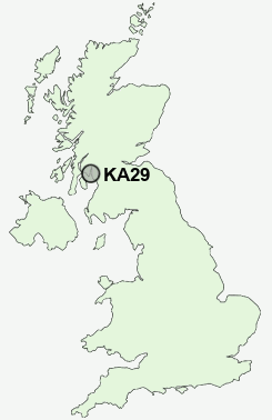 UK Postcode map