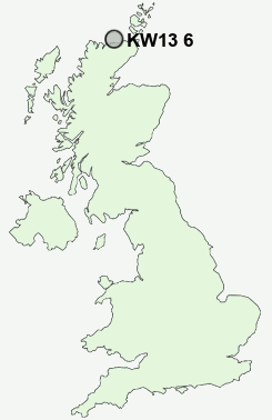 UK Postcode map