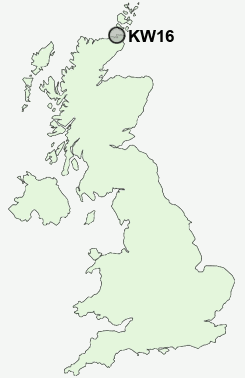 UK Postcode map