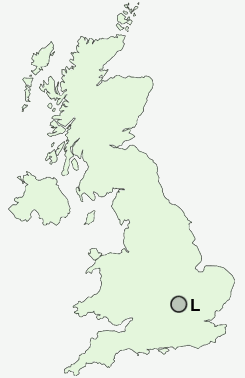 UK Postcode map