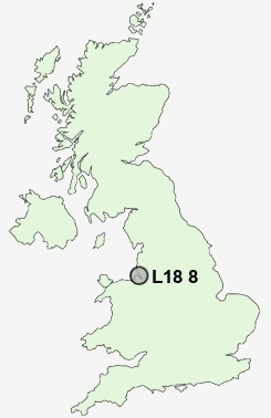 UK Postcode map