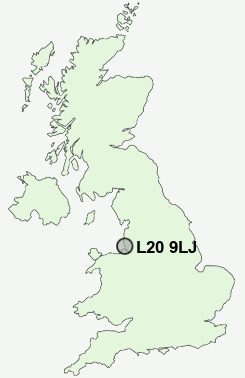 UK Postcode map