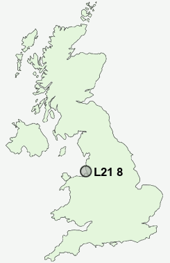 UK Postcode map