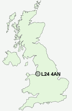 UK Postcode map