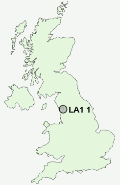 UK Postcode map