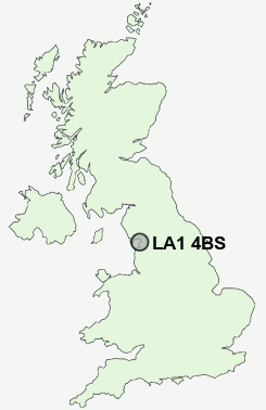 UK Postcode map