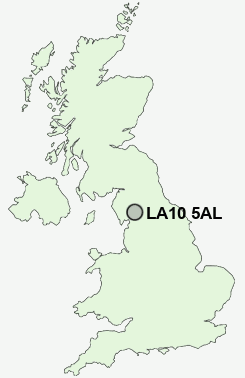 UK Postcode map