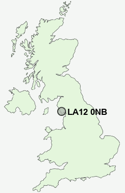 UK Postcode map