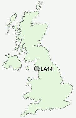 UK Postcode map